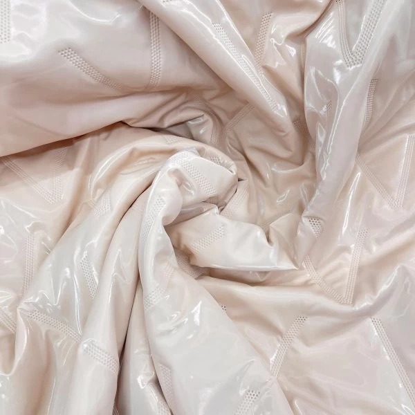 Enguatado doble cara geométrico acolchado nude [product.brand] 1 - Tejidos Yasmina 