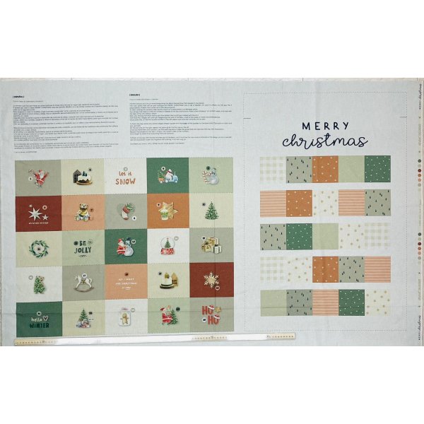 Panel Navidad Calendario de Adviento en Algodón 100% [product.brand] 3 - Tejidos Yasmina 