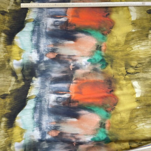 Punto Roma Estampado Abstracto Multicolor – Tejido Elástico [product.brand] 3 - Tejidos Yasmina 