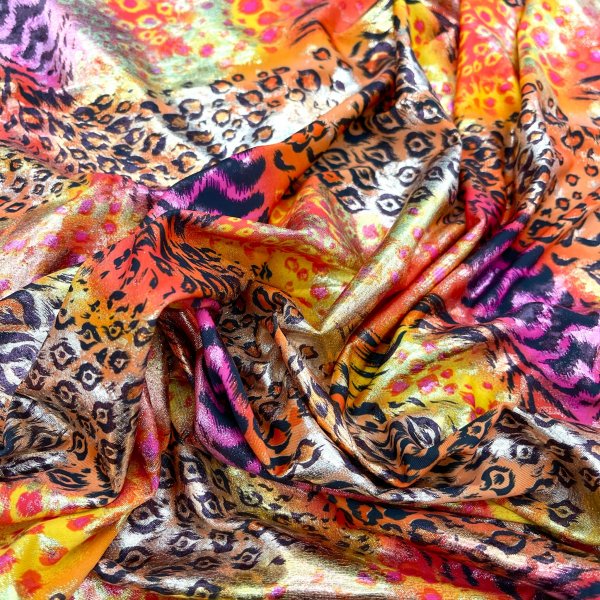 Lycra Satinada Animal Print Multicolor – Tejido Elástico Brillante [product.brand] 3 - Tejidos Yasmina 