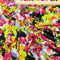 Lycra Estampada Floral con Rayas – Tejido Elástico Multicolor [product.brand] 1 - Tejidos Yasmina 