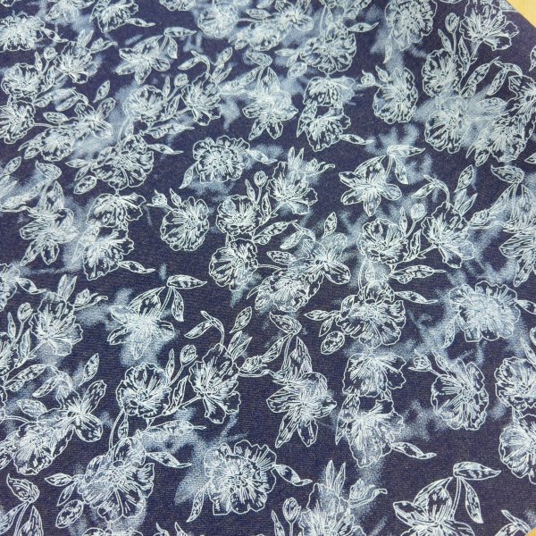 TELA DENIM FLOWERS [product.brand] 3 - Tejidos Yasmina 