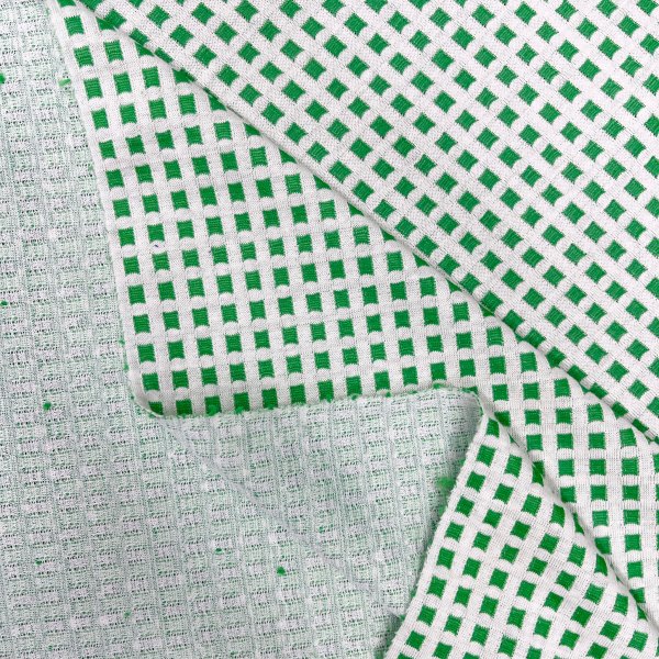 Punto roma vichy – Tejido Elástico [product.brand] 2 - Tejidos Yasmina 