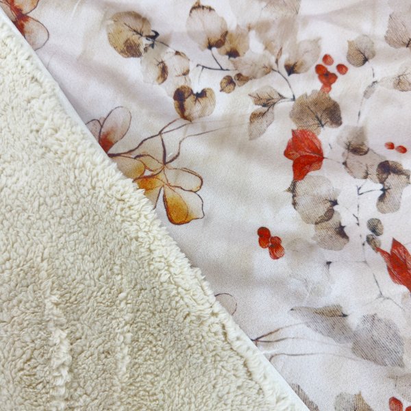 TELA DE SHERPA BONDED SUEDE ESTAMPADA JOPLIN CREAM KATIA [product.brand] 2 - Tejidos Yasmina 