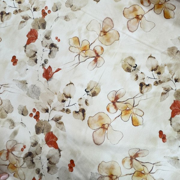 TELA DE SHERPA BONDED SUEDE ESTAMPADA JOPLIN CREAM KATIA [product.brand] 4 - Tejidos Yasmina 