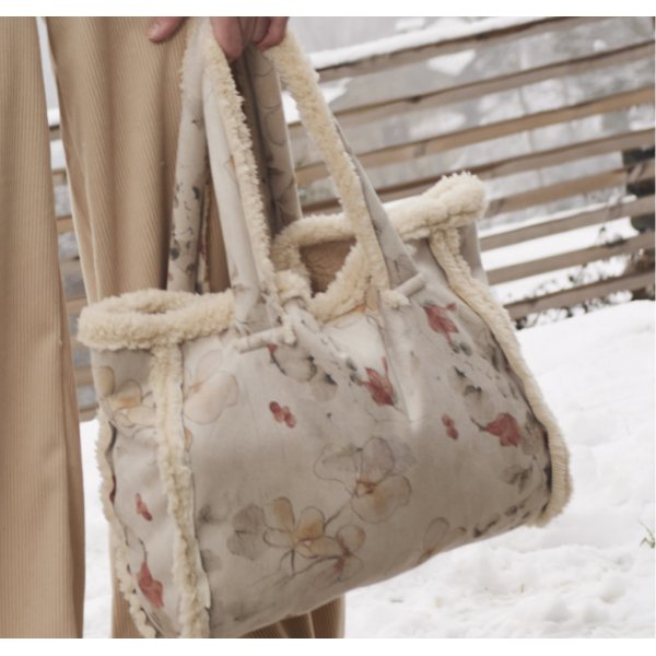 TELA DE SHERPA BONDED SUEDE ESTAMPADA JOPLIN CREAM KATIA [product.brand] 6 - Tejidos Yasmina 