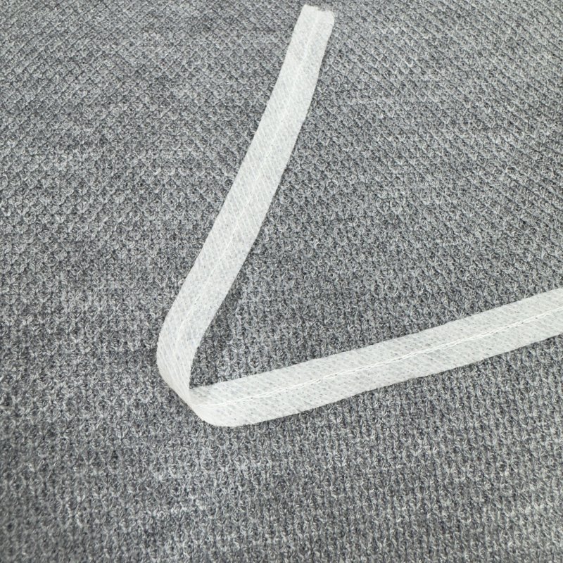 Cinta Termoadhesiva Estabilizadora con Hilo Central – Blanca o Negra 12mm [product.brand] 3 - Tejidos Yasmina 