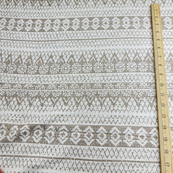 Tela tricot étnica beige [product.brand] 3 - Tejidos Yasmina 