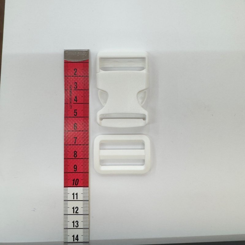 Cierre con hebilla plástica 3 cm para correas y mochilas [product.brand] 4 - Tejidos Yasmina 