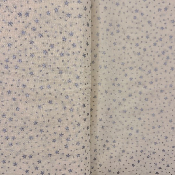 Tela Navidad Estrellas Plateadas – Algodón 100% [product.brand] 3 - Tejidos Yasmina 