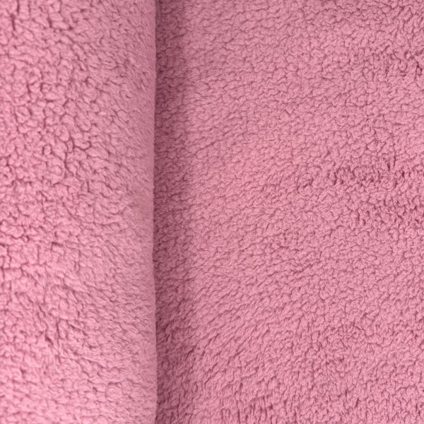 Tela Borreguito Teddy Rosa por Metros [product.brand] 2 - Tejidos Yasmina 