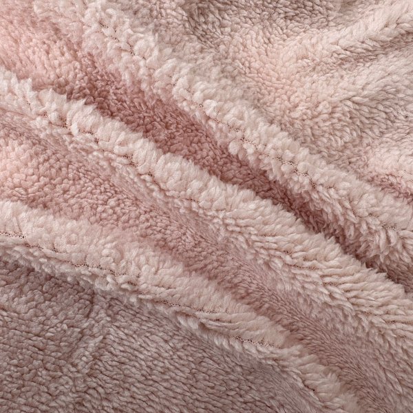 Tela Borreguito Teddy Rosa Empolvado Claro por Metros [product.brand] 2 - Tejidos Yasmina 