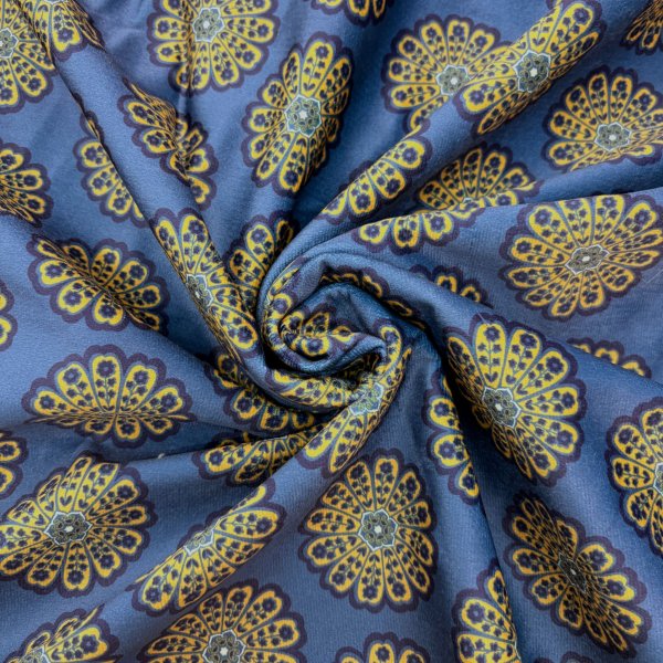 Tela Antolina con Pelo Doble Cara – Estampado mandalas 1,40 m [product.brand] 3 - Tejidos Yasmina 