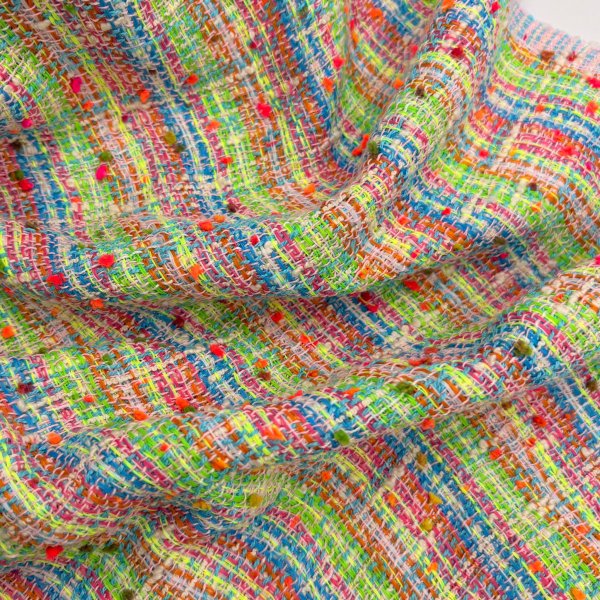Tela Tweed Fantasía Multicolor – Tejido Moda 1,40 m [product.brand] 3 - Tejidos Yasmina 