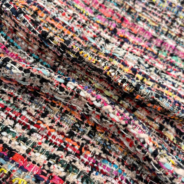 Tejido Tweed Multicolor – Tela para Moda y Decoración 1,40 m [product.brand] 3 - Tejidos Yasmina 