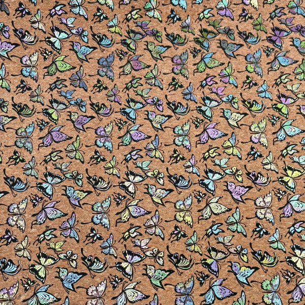 Tejido de corcho KATIA para bolsos y manualidades - Mariposas [product.brand] 3 - Tejidos Yasmina 