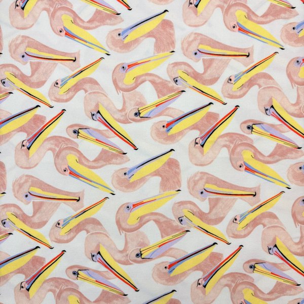 Tela Viscosa ECOVERO Pelicans Katia Fabrics – Tejido Ecológico para Vestidos y Blusas Katia Fabrics 3 - Tejidos Yasmina 