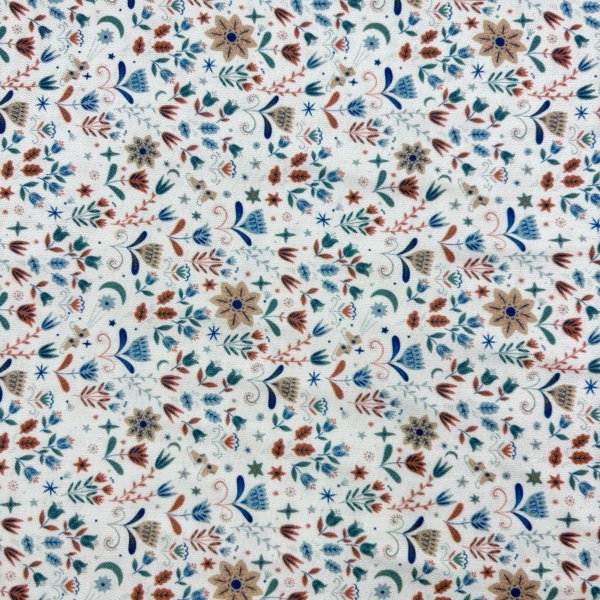 Tela Viyela Algodón Floral Katia Fabrics – Tejido Suave y Cálido para Mujer, Infantil y Bebé Katia Fabrics 3 - Tejidos Yasmina 