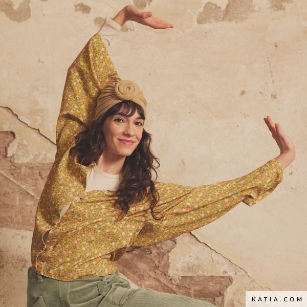 Tela Viscosa ECOVERO Lindy Fruits Katia Fabrics – Tejido Ecológico para Vestidos y Blusas Katia Fabrics 2 - Tejidos Yasmina 