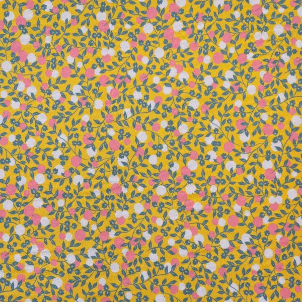 Tela Viscosa ECOVERO Lindy Fruits Katia Fabrics – Tejido Ecológico para Vestidos y Blusas Katia Fabrics 4 - Tejidos Yasmina 