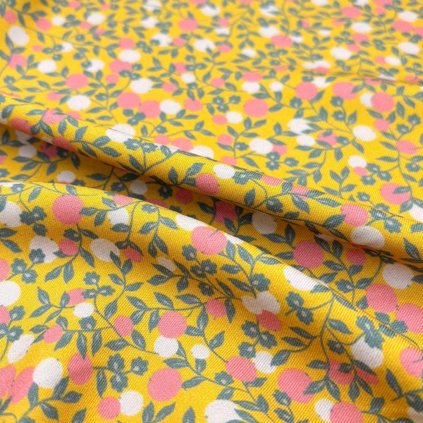 Tela Viscosa ECOVERO Lindy Fruits Katia Fabrics – Tejido Ecológico para Vestidos y Blusas Katia Fabrics 5 - Tejidos Yasmina 