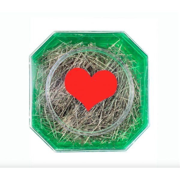 Caja De Alfileres De Acero Nº6. 250gr. [product.brand] 1 - Tejidos Yasmina 