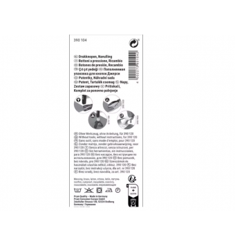 Pack De Botones De Presión Jersey - Prym [product.brand] 4 - Tejidos Yasmina 