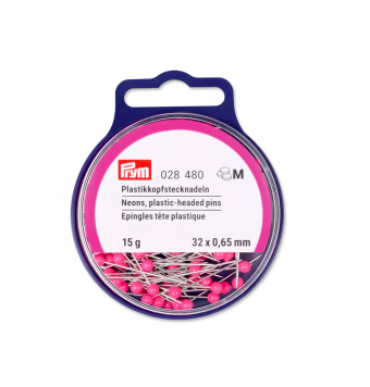 Alfileres Prym con Cabeza de Plástico Neon - PRYM Prym 1 - Tejidos Yasmina 