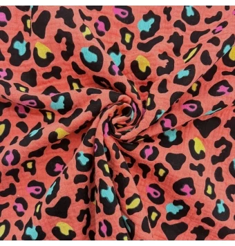 Muselina 100% Algodón Animal Print – Tela Gasa Suave y Transpirable para Bebé y Costura [product.brand] 2 - Tejidos Yasmina