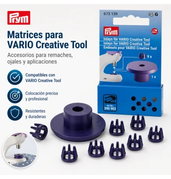 Matrices Prym para VARIO Creative Tool - PRYM Prym 1 - Tejidos Yasmina 