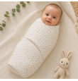 Tela muselina algodón hojas pequeñas estilo natural [product.brand] 4 - Tejidos Yasmina 