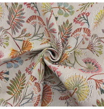 Tela Gobelino Tropical Multicolor – Tejido Decorativo para Tapicería y Hogar [product.brand] 1 - Tejidos Yasmina 