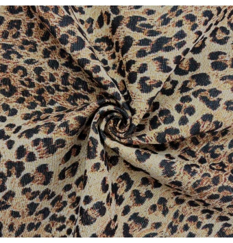 Tela Gobelino Animal Print Leopardo – Tejido Decorativo para Tapicería y Hogar [product.brand] 1 - Tejidos Yasmina 