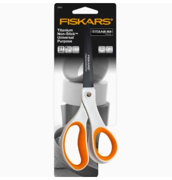Tijeras Titanium Non-Stick 21 Cm - Fiskars [product.brand] 1 - Tejidos Yasmina 