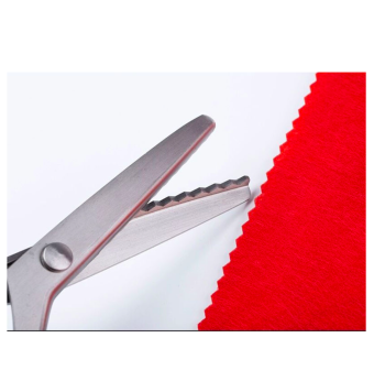 Tijeras de costura en zigzag, tijeras dentadas para tela, calidad profesional Fiskars 2 - Tejidos Yasmina 