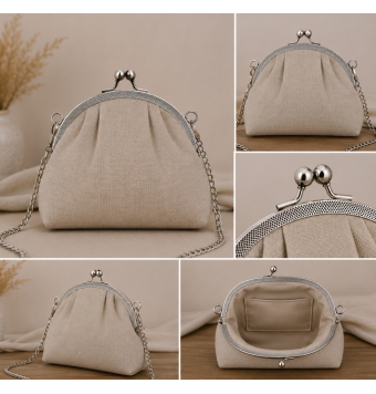 Cierre para Bolsos Bella Plateado Viejo Prym 615188 Prym 5 - Tejidos Yasmina 