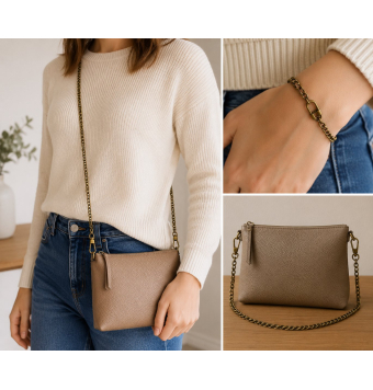 Cadena Para Bolsos 88 cm Oro Viejo - Prym Prym 3 - Tejidos Yasmina