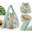 Cinta étnica decorativa con flecos | Galón boho para bolsos [product.brand] 5 - Tejidos Yasmina 