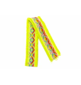 Cinta étnica decorativa con flecos | Galón boho para bolsos [product.brand] 1 - Tejidos Yasmina 