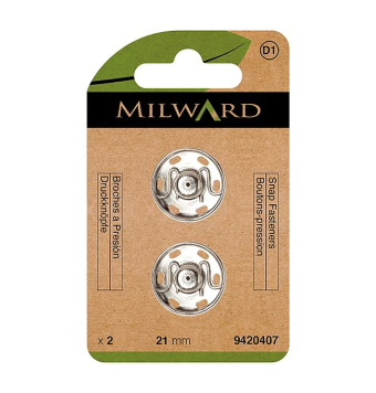 Broches a presión Milward 21 mm [product.brand] 2 - Tejidos Yasmina 