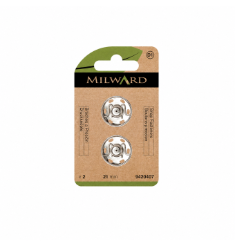 Broches a presión Milward 21 mm Milward 2 - Tejidos Yasmina 