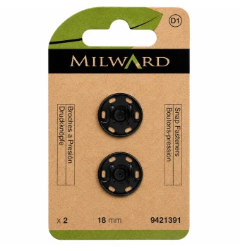 Broches a presión Milward 18 mm Milward 1 - Tejidos Yasmina 