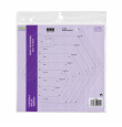 Plantilla Multi-Hexágono 2 cm a 17,5 cm para Patchwork y Quilting Ideas Costura 2 - Tejidos Yasmina Plantilla Multi-Hexágono 2 cm a 17,5 cm para Patchwork y Quilting Ideas Costura 2 - Tejidos Yasmina