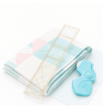 Regla de Patchwork 8 x 45 cm en cm y pulgadas Ideas Costura 2 - Tejidos Yasmina 