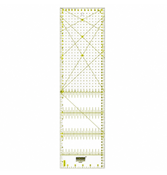 Regla Patchwork 15 x 45 cm en cm y pulgadas [product.brand] 1 - Tejidos Yasmina 