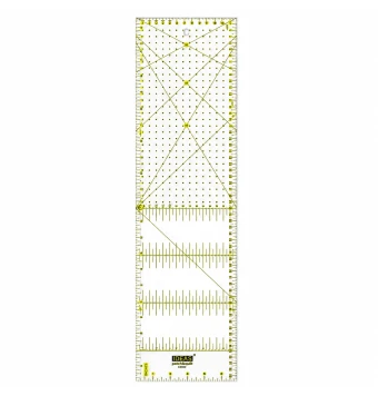 Regla Patchwork 15 x 45 cm en cm y pulgadas [product.brand] 1 - Tejidos Yasmina 