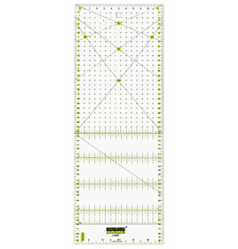 Regla Patchwork 15 x 45 cm en cm y pulgadas [product.brand] 2 - Tejidos Yasmina 