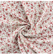 Tela de muselina estampada floral 100% algodón rosas [product.brand] 2 - Tejidos Yasmina 