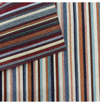 Tela de gobelino de rayas multicolor 1,40 m [product.brand] 1 - Tejidos Yasmina 