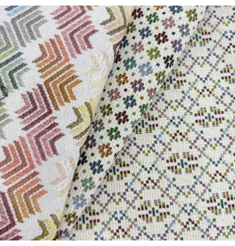Tela de gobelino espiga multicolor 1,40 m [product.brand] 4 - Tejidos Yasmina 